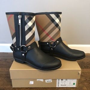 Burberry Biker Rainboots